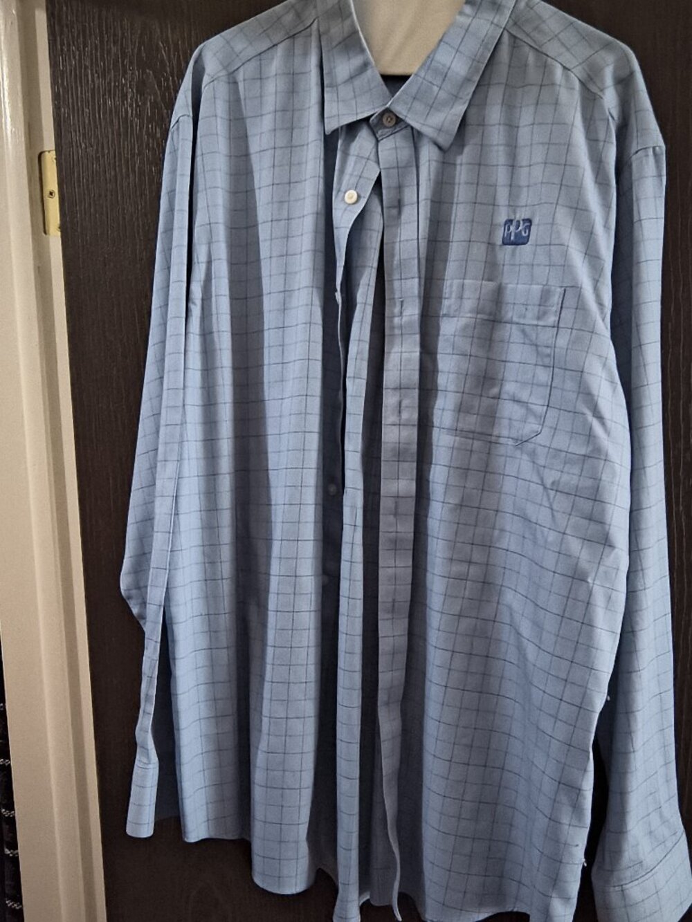 Men's Red House Button Up